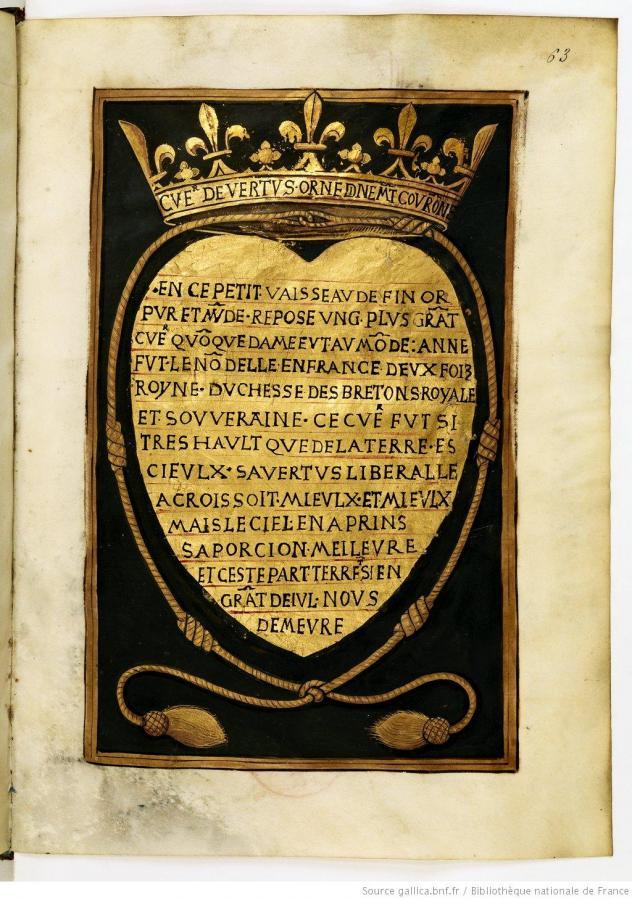 12-BnF, ms 25158, folio 127. Copie du manuscrit de Choque sur les funérailles de la reine.