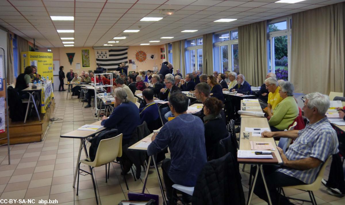 Une centaine de membres de l'UDB réunis à Châteaulin ce weekend pour un 34e Congrès.