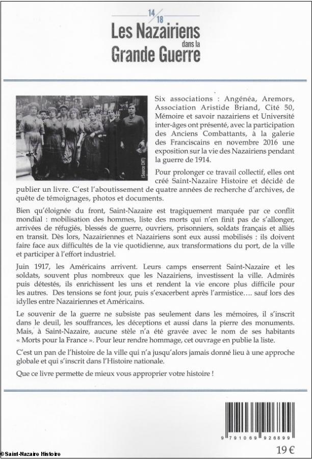 Dédicace de 'Les Nazairiens dans la Grande Guerre' à la librairie Gweladenn de Saint-Nazaire
