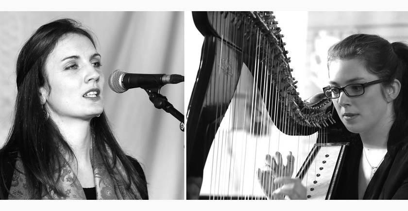 duo chanteuse/harpiste : Elodie Jaffré / Awena Lucas
