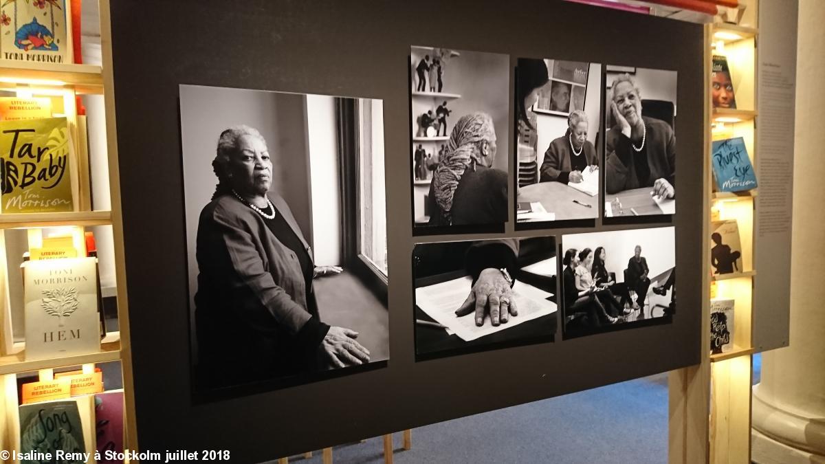 Toni Morrison au Nobel Museum