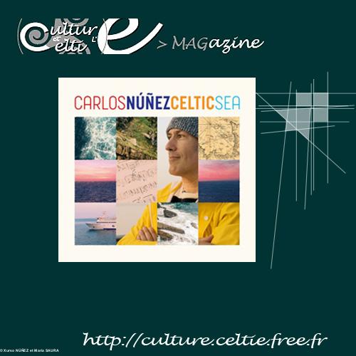 Jaquette du CD de Carlos NÚÑEZ : Celtic Sea