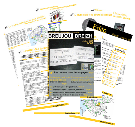 Deuxième numéro de l\'e-mag indépendantiste breton breujoù breizh.