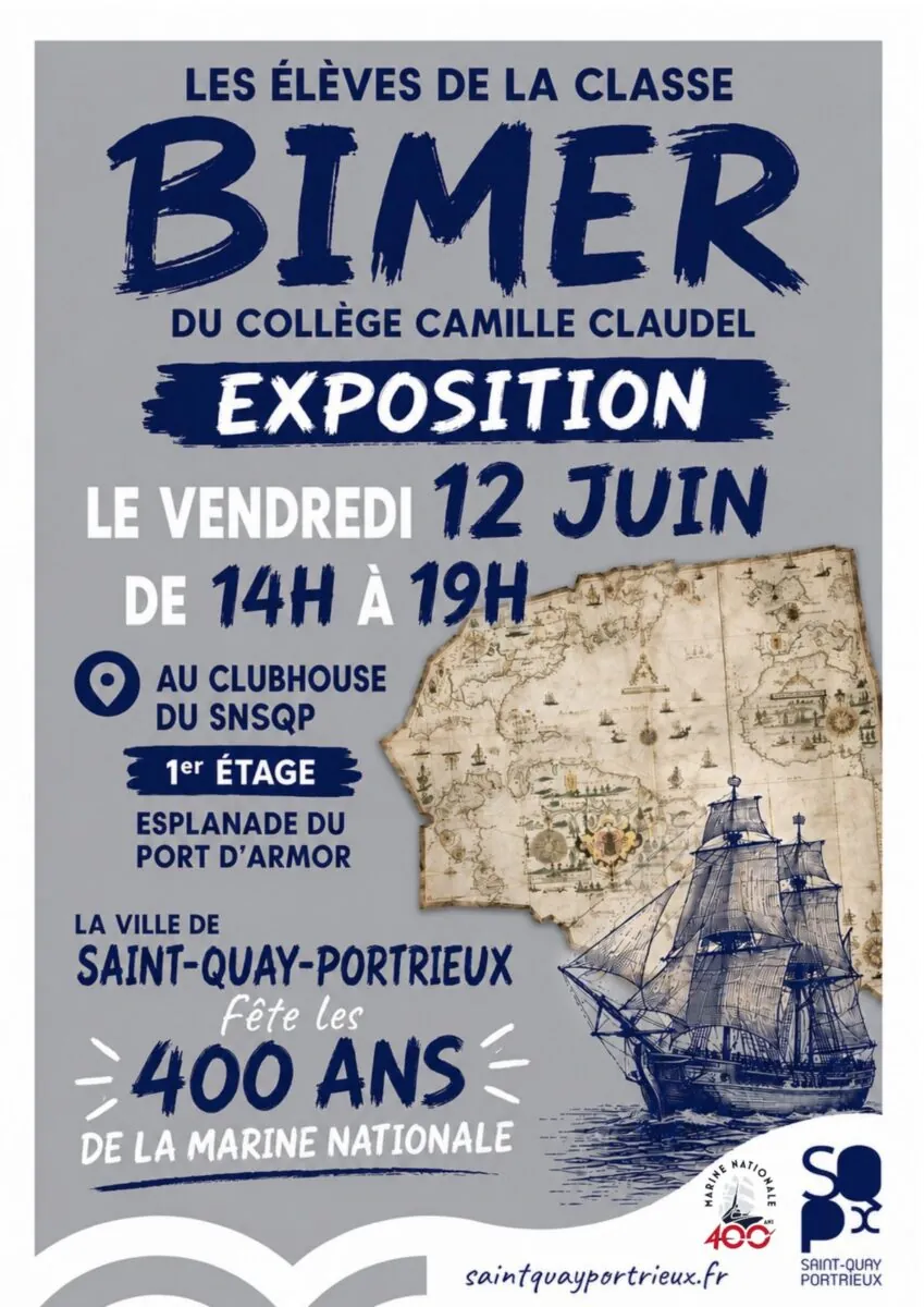 AFFICHE DE L'EVENEMENT MAIRIE DE SAINT-QUAY-PORTRIEUX