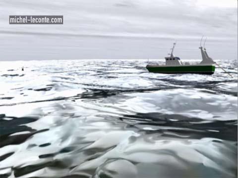 Le bugaled breizh : simulation de l'accident