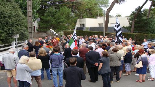 Hommage à Lluís Companys à La Baule le 13 août 2010