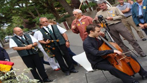 Hommage à Lluís Companys à La Baule le 13 août 2010