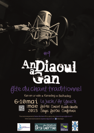 Affiche Fête du Chant 2015 Le Juch