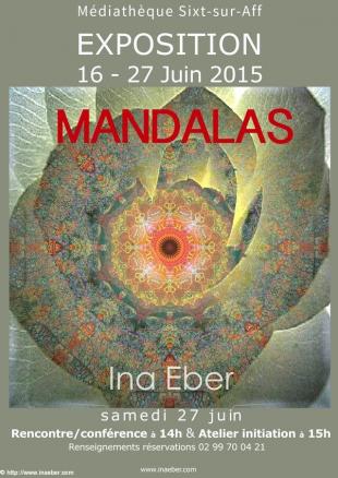 affiche exposition Ina Eber