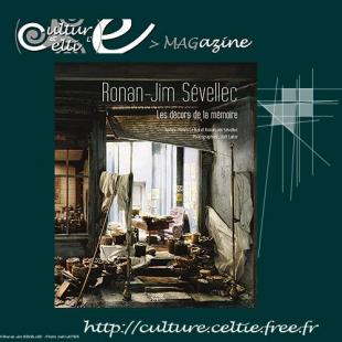 Couverture du livre "Ronan-Jim SEVELLEC - les décors de la mémoire".