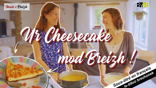 Klaris et Jeraldine présentent la recette du cheesecake breton.