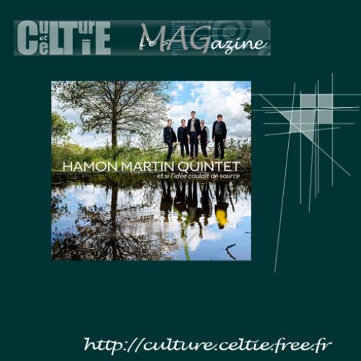 Jaquette du CD HAMON MARTIN Quintet "Et si l'idée coulait de source"