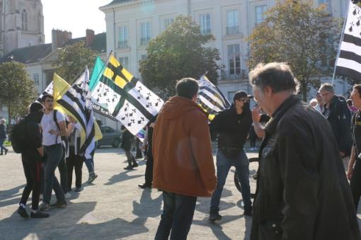 Altercation lors de la manifestation