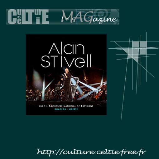 Jaquette du Digibook (2 CD + 1 DVD + 1 livret de 48 pages) d'Alan STIVELL "Liberté - Roazhon".