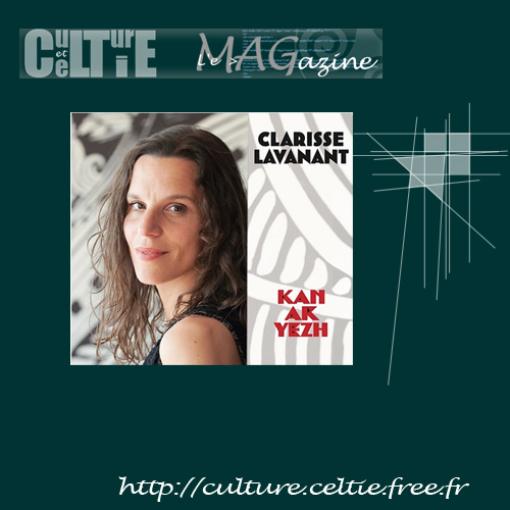 Jaquette du CD de Clarisse LAVANANT  kan ar yezh 