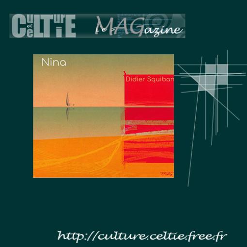 Jaquette du CD de Didier SQUIBAN "Nina"