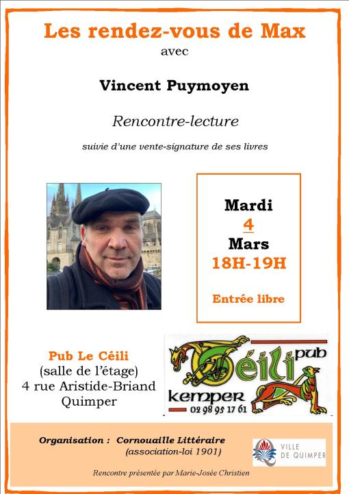 Rdv de Max, affiche mars 2025