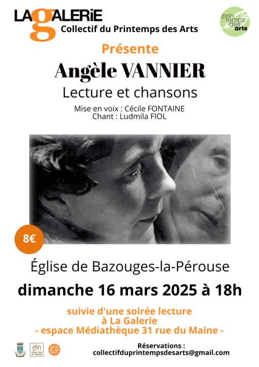 Chansons sur les pas d'Angèle Vannier