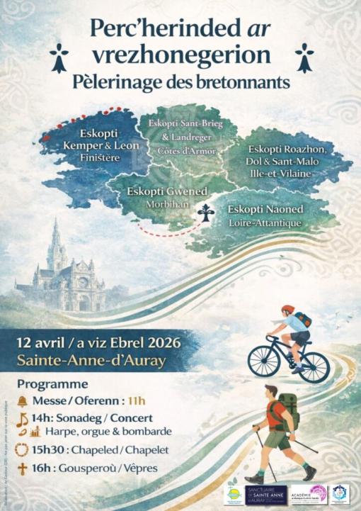 affiche Pèlerinage des bretonnants 2026