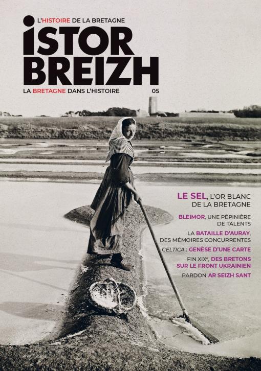 Marais salants de Billiers (56), prise de la fleur de sel. 
Photographie de Paul Géniaux (1873-1929)(© Musée de Bretagne, marque du domaine public, n° inv. 995.0043.9).